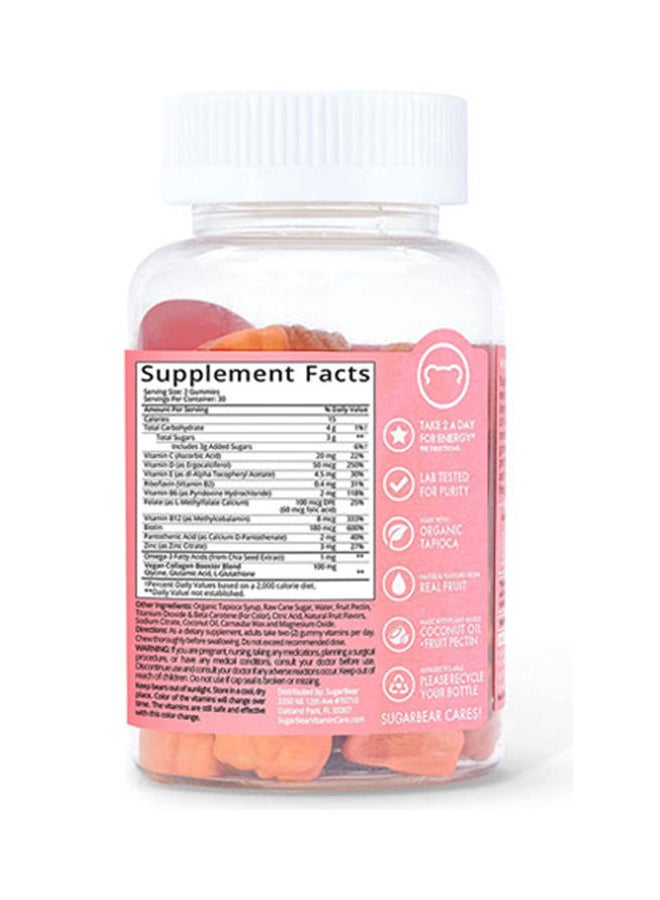 SugarBear Women’s MultiVitamin – 60 Gummies - Image 2